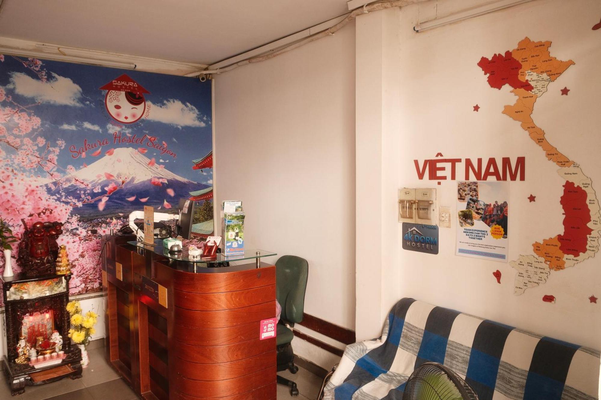 Sakura Hostel Saigon Cidade de Ho Chi Minh Exterior foto