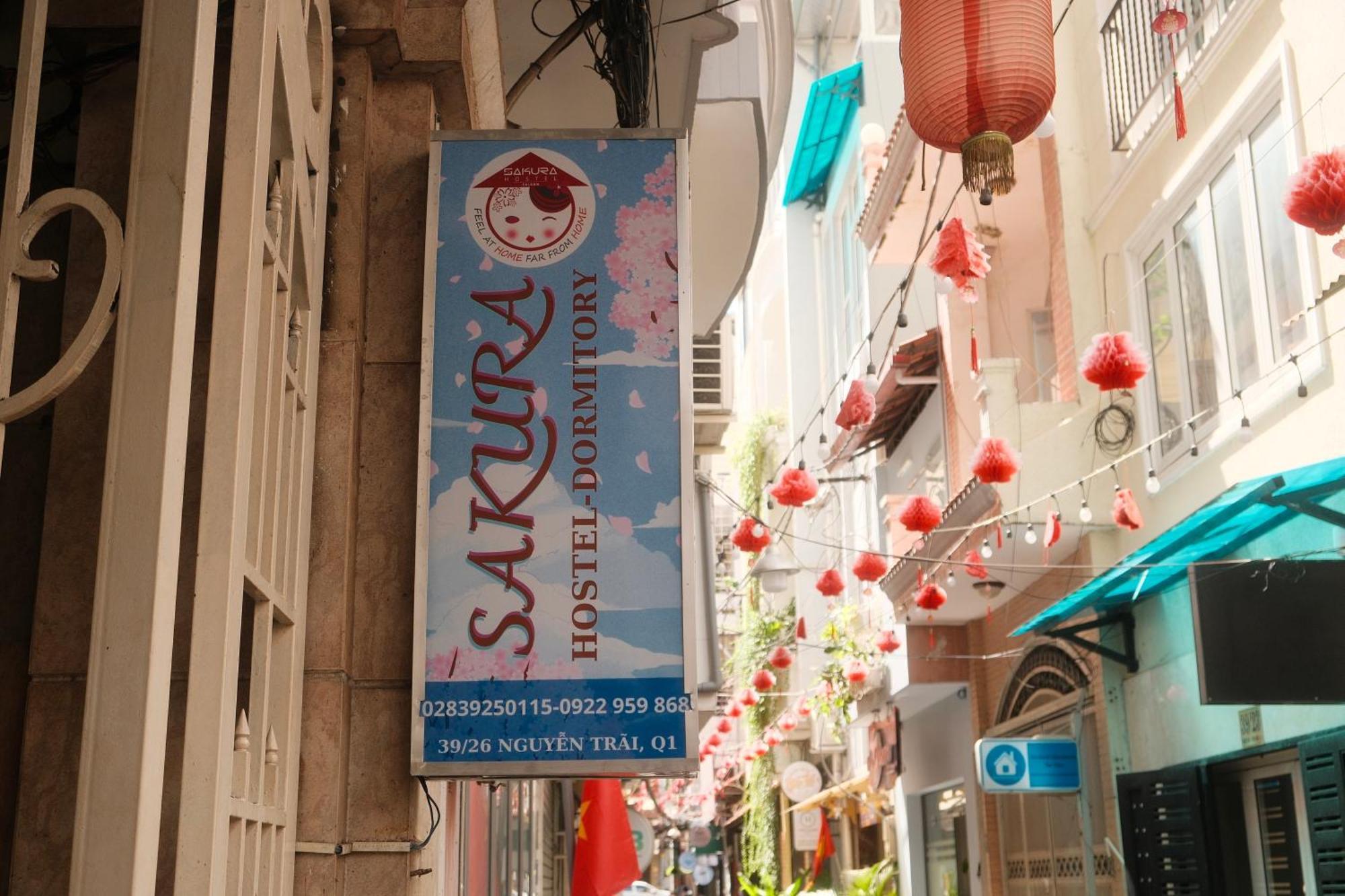 Sakura Hostel Saigon Cidade de Ho Chi Minh Exterior foto
